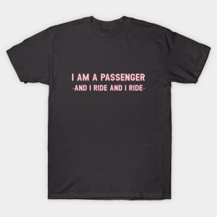 The Passenger, pink T-Shirt